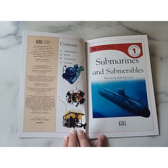 DK Level 1 Submarines And Submersibles - Picture 3 of 10